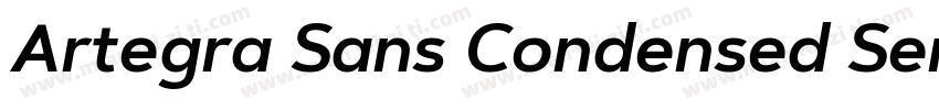 Artegra Sans Condensed SemiBold字体转换
